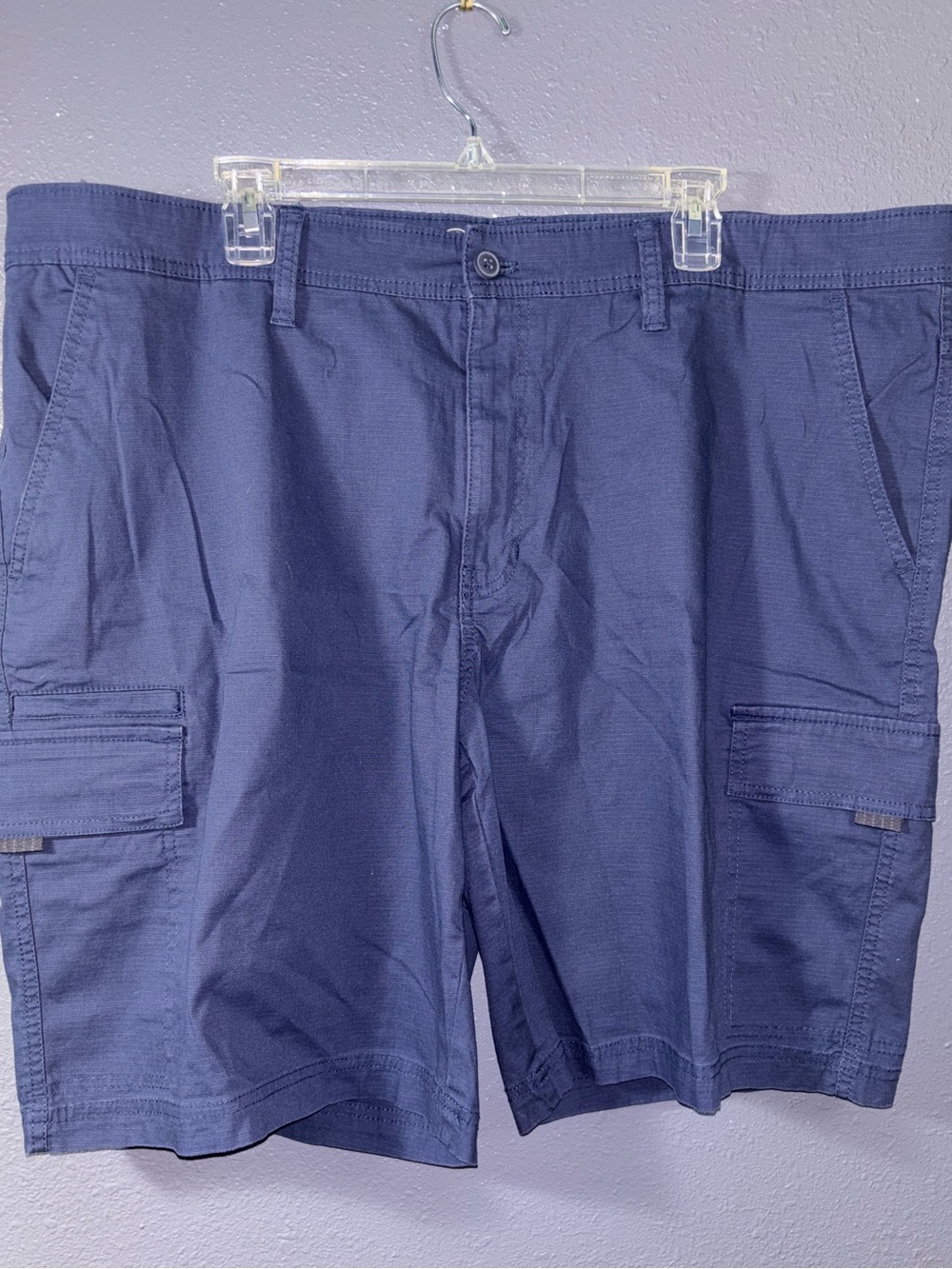 Weatherproof Men's Navy Cargo Shorts